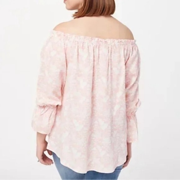 Laurie Felt‎ Tencel Lace Printed Blouse Women’s Size Medium Floral Pink - Picture 2 of 10